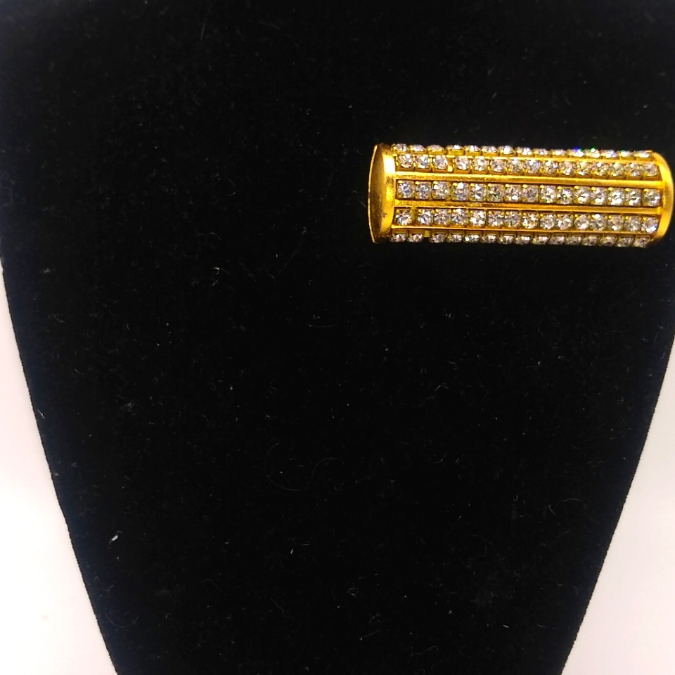 Brutalist Swarovski Vintage Brooch